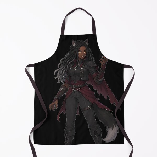 Item preview, Moonfang Huntress – Gothic Werewolf Warrior designed and sold by Skolyak.