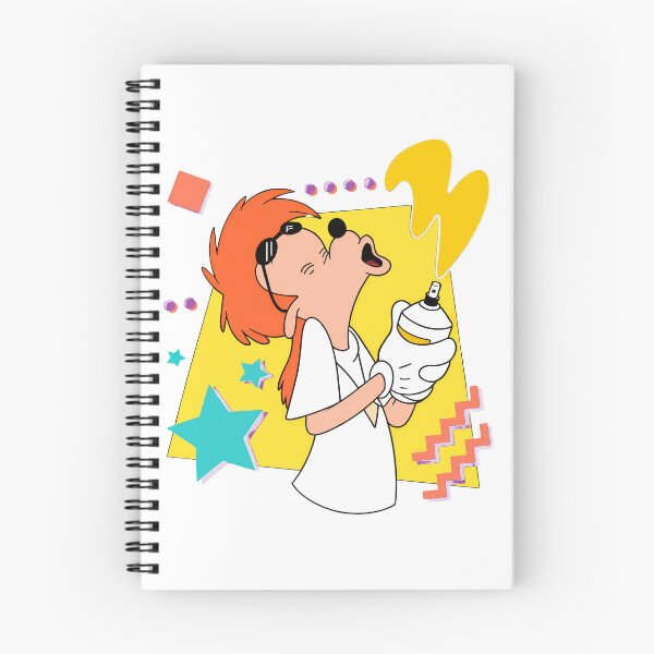Item preview, Creative Cartoon Character Spray Paint Tee designed and sold by KristenYo30998.