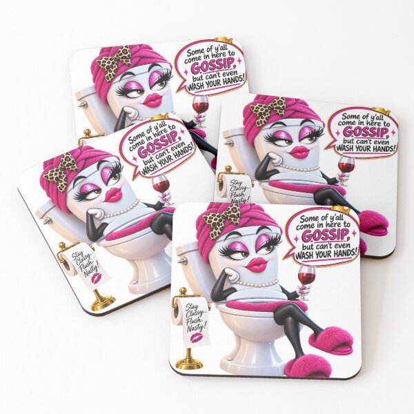 Item preview, TOILET GOSSIP designed and sold by GOODPAPI.