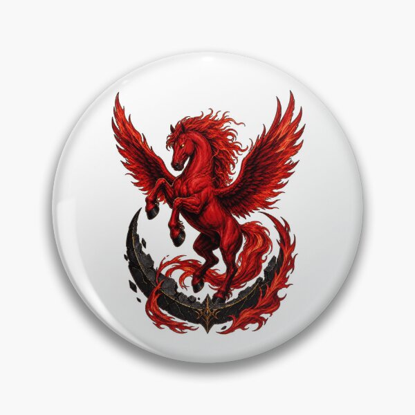 Item preview, red pegasus designed and sold by virusdesigner.