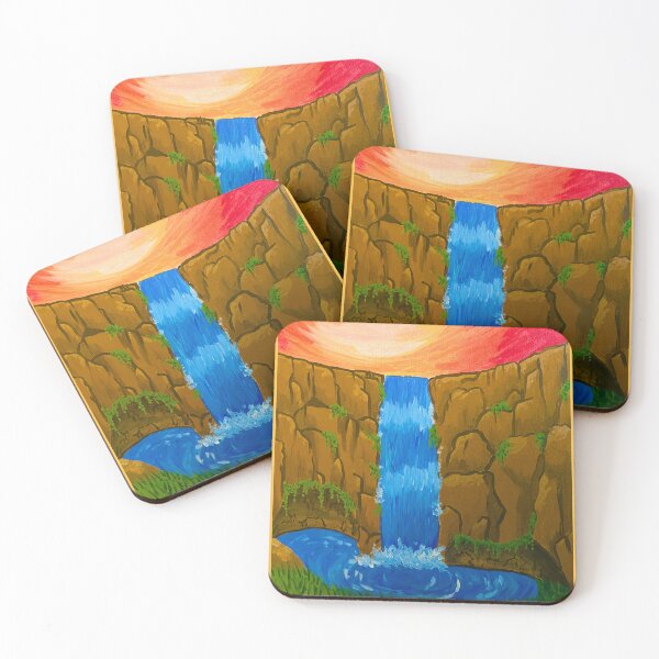 Item preview, Serene Waterfall designed and sold by Solika O'Neill.