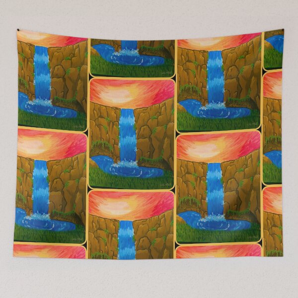 Item preview, Serene Waterfall designed and sold by Solika O'Neill.