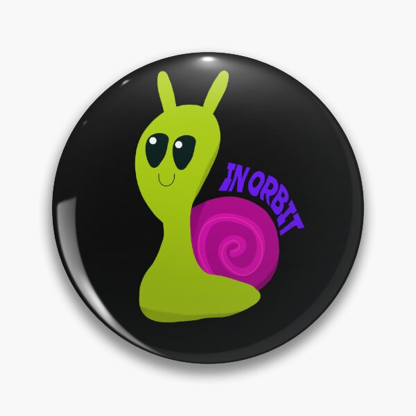 Item preview, Alien In Orbit Snail designed and sold by Nila Ilustraços.