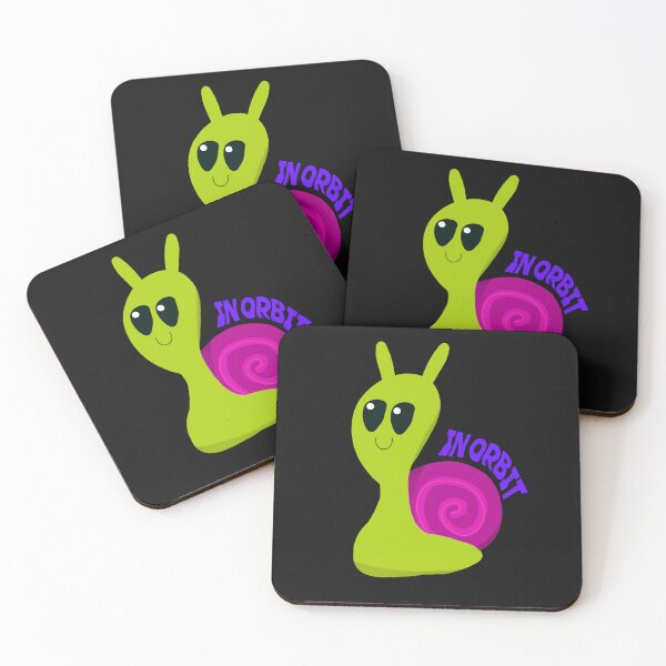 Item preview, Alien In Orbit Snail designed and sold by Nila Ilustraços.