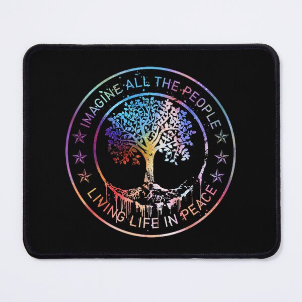 Item preview, Imagine Peace Tree Artistic Silhouette Nature Harmony Illustration | ⭐⭐⭐⭐⭐ designed and sold by Alexandre Duram.