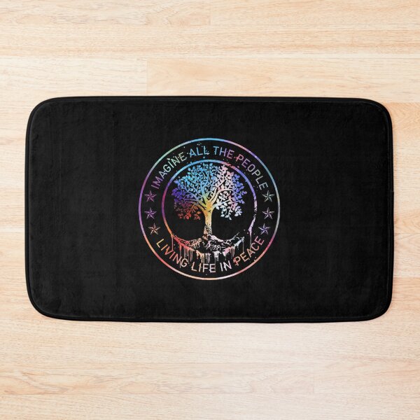 Item preview, Imagine Peace Tree Artistic Silhouette Nature Harmony Illustration | ⭐⭐⭐⭐⭐ designed and sold by Alexandre Duram.