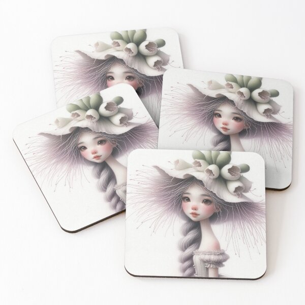 Item preview, Angelic Hat Girl designed and sold by Beyondnote-Art.