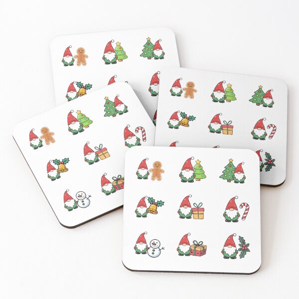 Item preview, Christmas gnome sticker pack designed and sold by BigfeetLittlepaws.