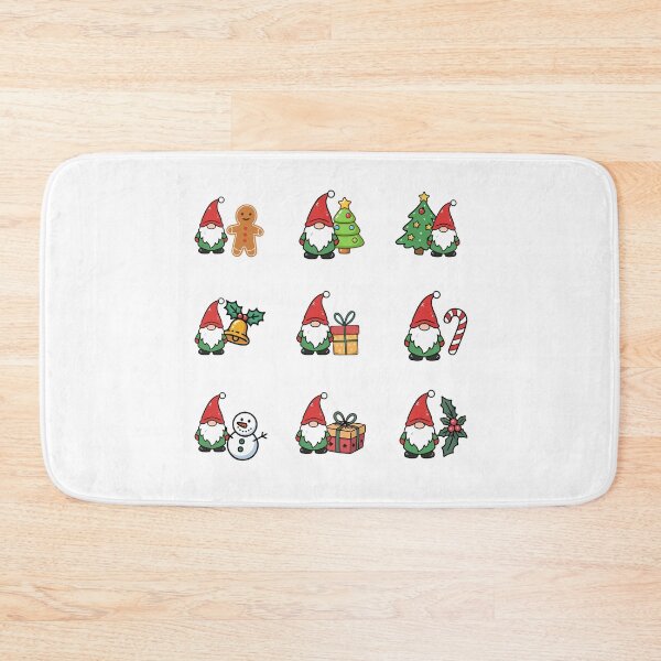 Item preview, Christmas gnome sticker pack designed and sold by BigfeetLittlepaws.