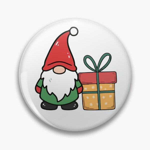 Item preview, Christmas gnome sticker pack designed and sold by BritishDelights.