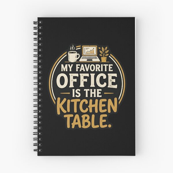 Item preview, My Favorite Office Is The Kitchen Table WFH Humor designed and sold by DuckOddity.