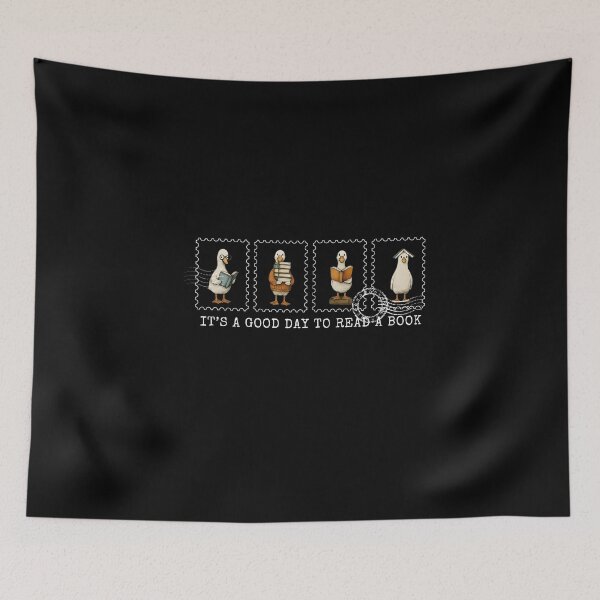 Item preview, Its a Good Day to Read a Book Cute Duck Reading Lover Graphic designed and sold by VelourEmber.