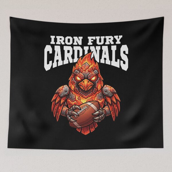 Item preview, CARDINAL IRON FURY - AZ CARDINALS designed and sold by KEF Custom.