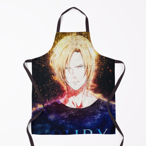 Item preview, Ash Lynx Banana Fish Serious Blond Portrait With Golden Aura designed and sold by mildaclairmo.