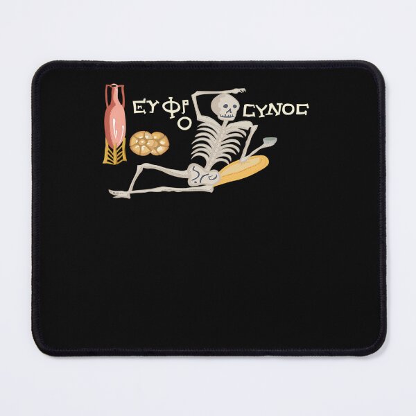 Item preview, Ancient Greco-Roman Skeleton Reclining With Wine Amphora designed and sold by safaa22.