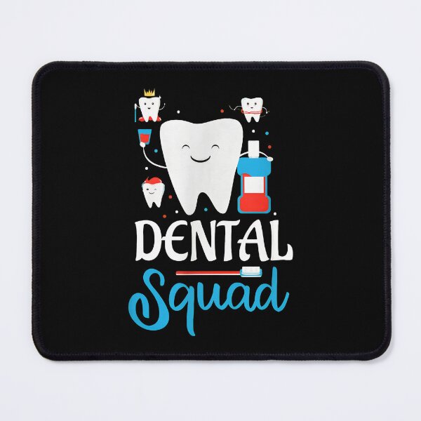 Item preview, Dental Squad Smiling Teeth and Mouthwash Design designed and sold by machigqyan80891.