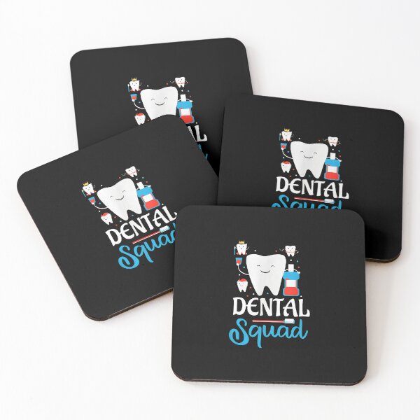 Item preview, Dental Squad Smiling Teeth and Mouthwash Design designed and sold by machigqyan80891.