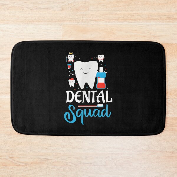 Item preview, Dental Squad Smiling Teeth and Mouthwash Design designed and sold by machigqyan80891.