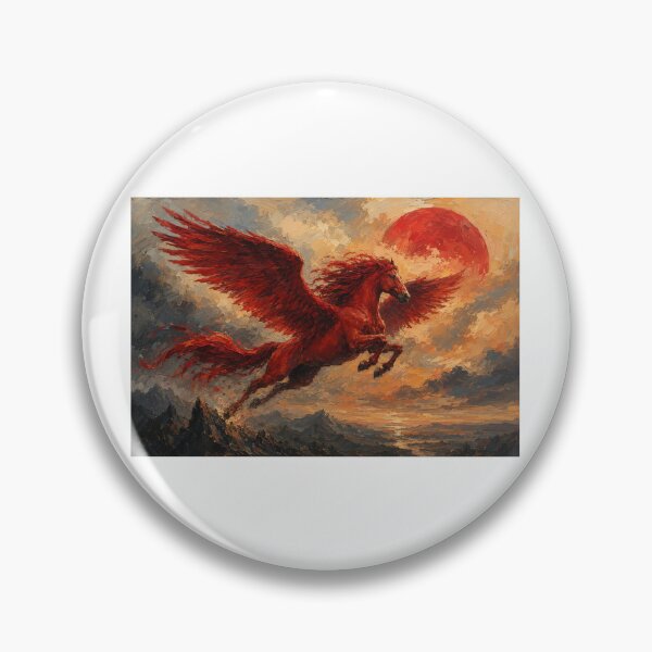 Item preview, red pegasus designed and sold by virusdesigner.