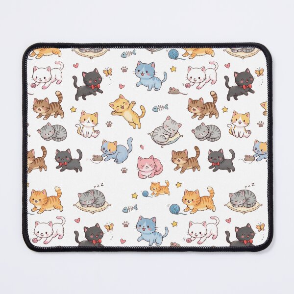 Item preview, Kawaii cat collage designed and sold by ache73.