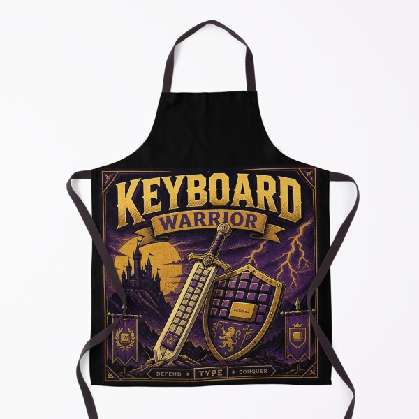 Item preview, Keyboard Warrior - Funny Mechanical Keyboard Gamer Shirt designed and sold by Geek Tracy Shop.