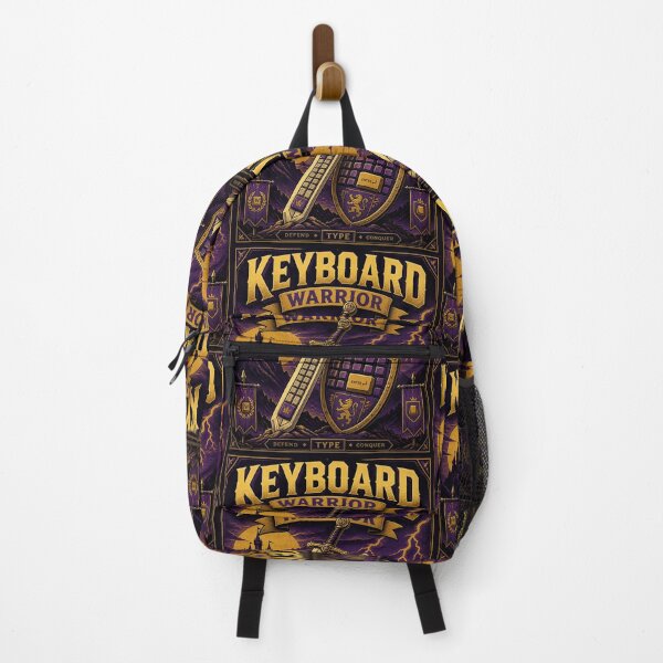 Item preview, Keyboard Warrior - Funny Mechanical Keyboard Gamer Shirt designed and sold by Geek Tracy Shop.