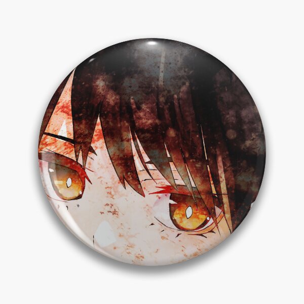 Item preview, Tamaki Kotatsu Fire Force Golden Eyes With Blue Flame Aura designed and sold by mildaclairmo.