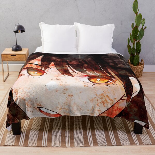 Item preview, Tamaki Kotatsu Fire Force Golden Eyes With Blue Flame Aura designed and sold by mildaclairmo.