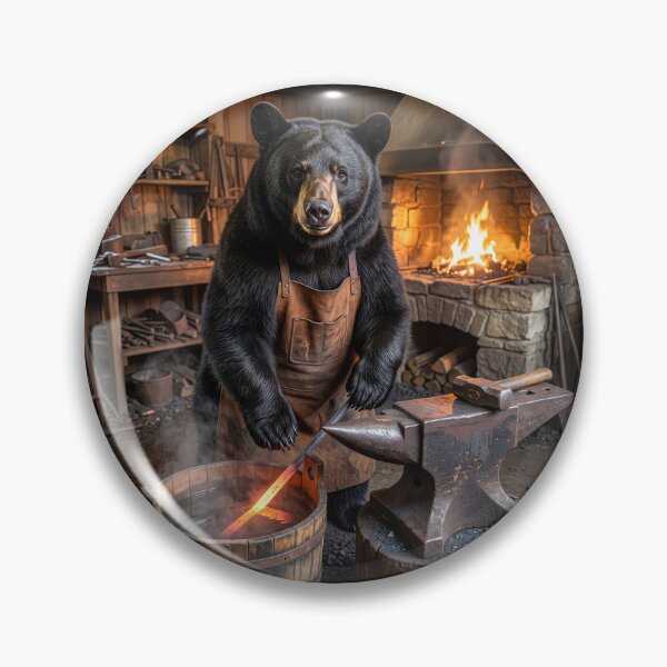 Item preview, Black Bear Blacksmith designed and sold by Tridentulus.