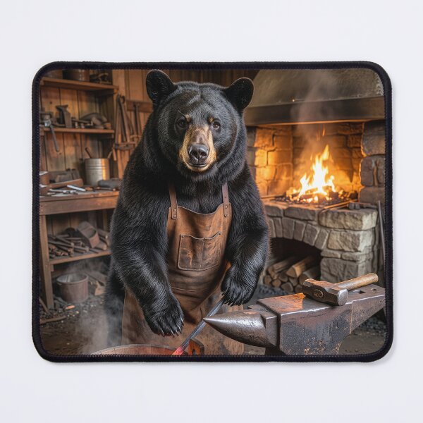 Item preview, Black Bear Blacksmith designed and sold by Tridentulus.