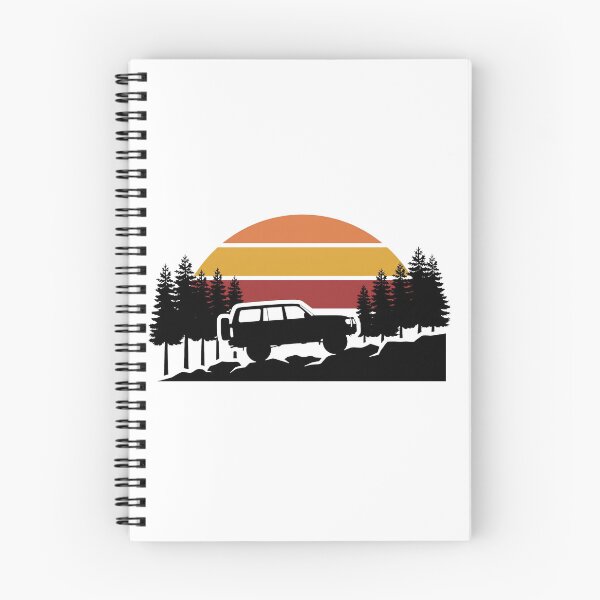 Item preview, Retro Off Road 4x4 SUV Silhouette Rocky Trail Vintage Sunset designed and sold by pattman.