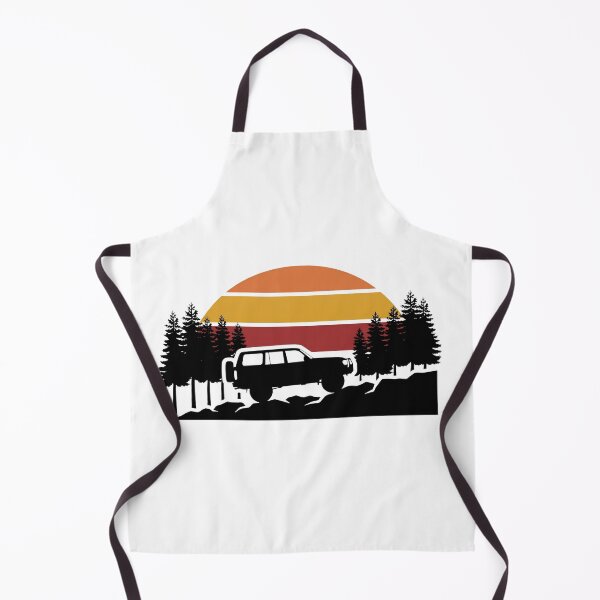 Item preview, Retro Off Road 4x4 SUV Silhouette Rocky Trail Vintage Sunset designed and sold by pattman.