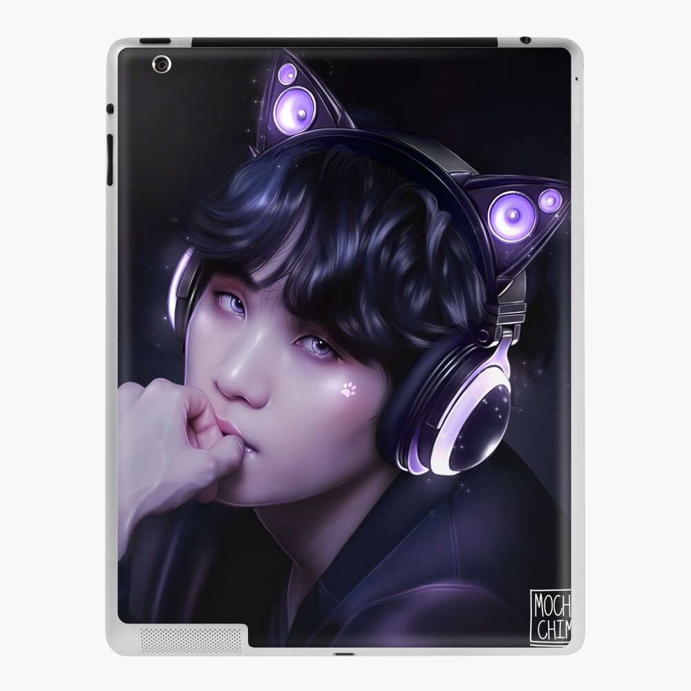 Cat Wearing Headphones iPad Case & Skin for Sale by drable