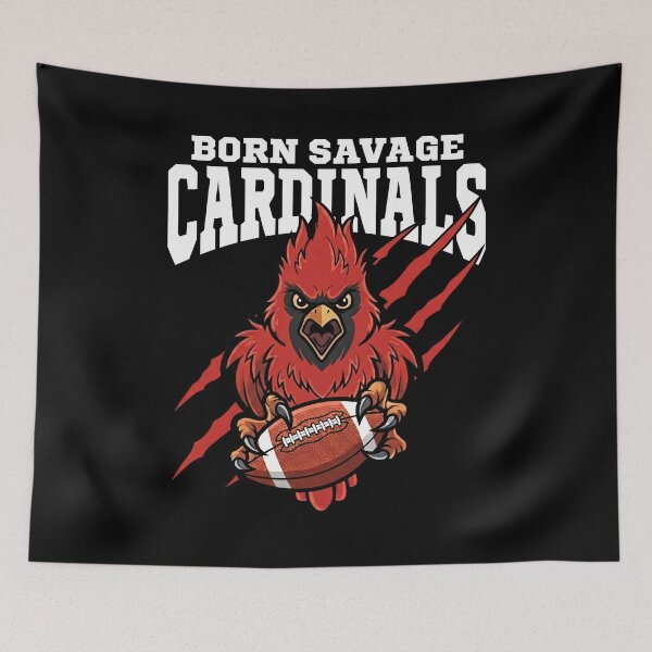 Item preview, CARDINALS BORN SAVAGE - AZ CARDINALS designed and sold by KEF Custom.