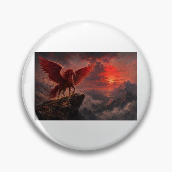 Item preview, red pegasus designed and sold by virusdesigner.