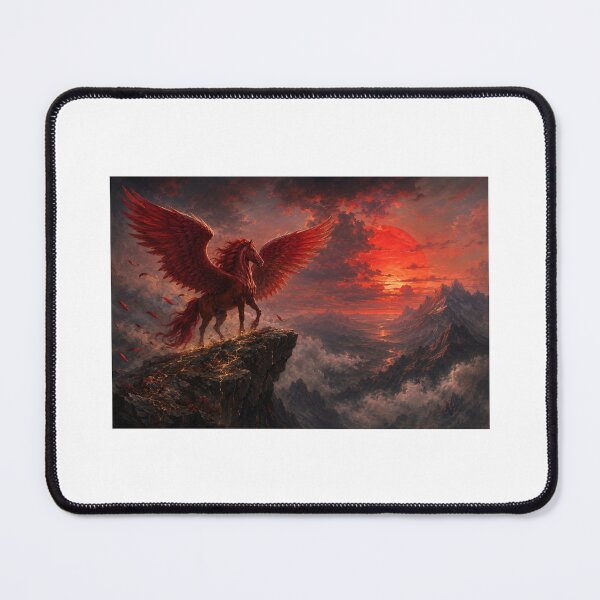 Item preview, red pegasus designed and sold by virusdesigner.