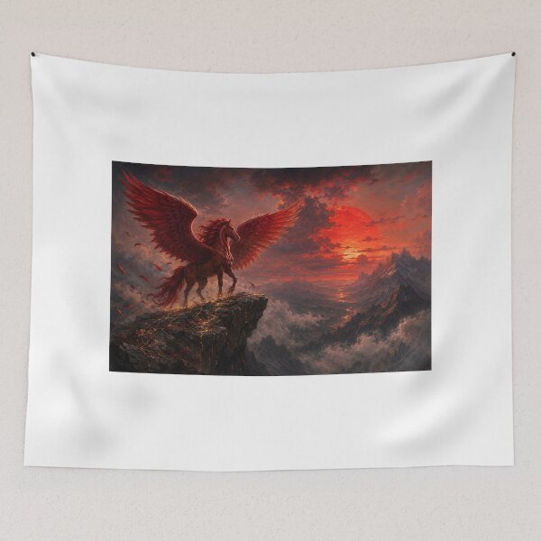 Item preview, red pegasus designed and sold by virusdesigner.