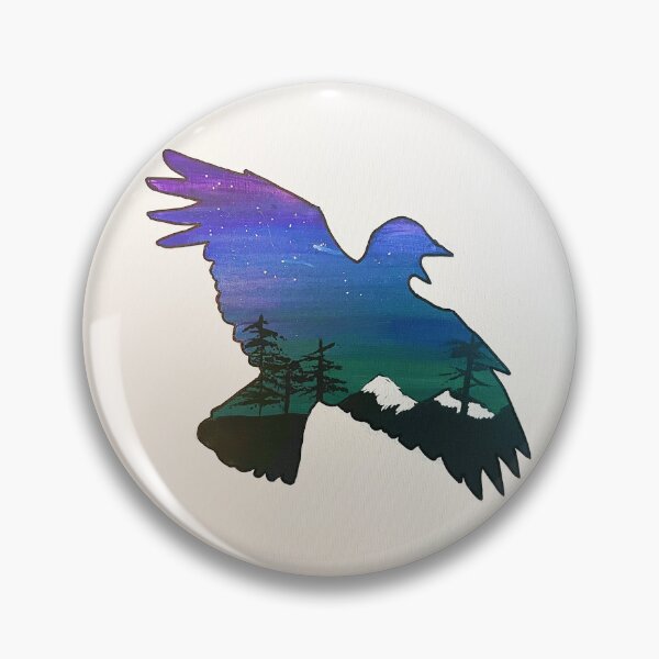 Item preview, Nighttime Crow Flight designed and sold by Solika O'Neill.
