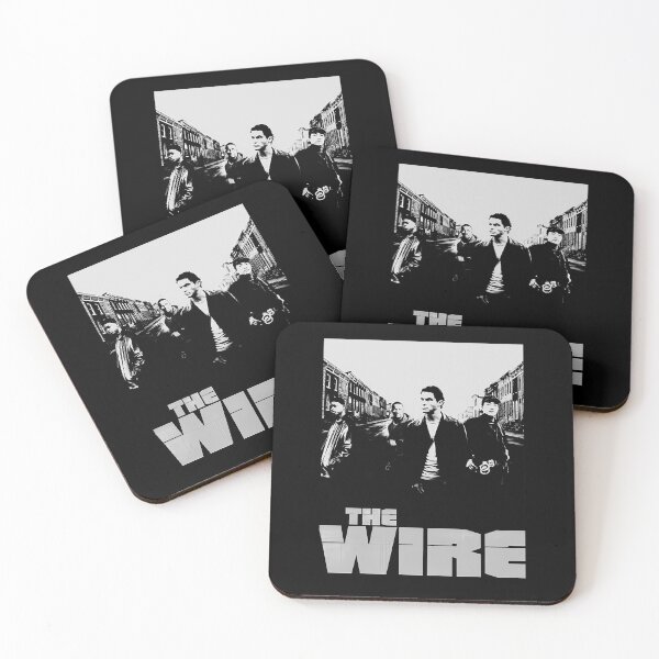 Item preview, Four Men Standing City Street High Contrast designed and sold by Sakan.