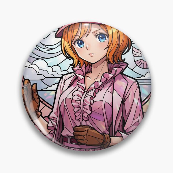 Item preview, Koala One Piece Cloudy Sky Stained Glass Anime Girl designed and sold by mildaclairmo.