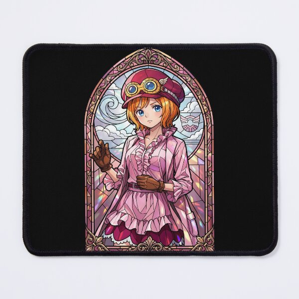 Item preview, Koala One Piece Cloudy Sky Stained Glass Anime Girl designed and sold by mildaclairmo.