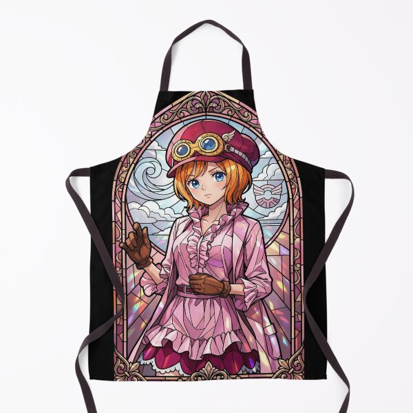 Item preview, Koala One Piece Cloudy Sky Stained Glass Anime Girl designed and sold by mildaclairmo.