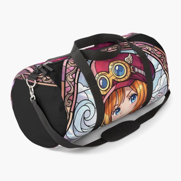 Item preview, Koala One Piece Cloudy Sky Stained Glass Anime Girl designed and sold by mildaclairmo.