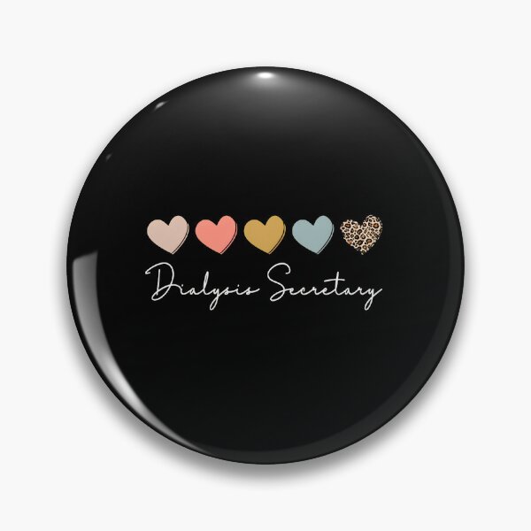 Item preview, Dialysis Secretary Hearts Leopard Print Medical Support designed and sold by machigqyan80891.