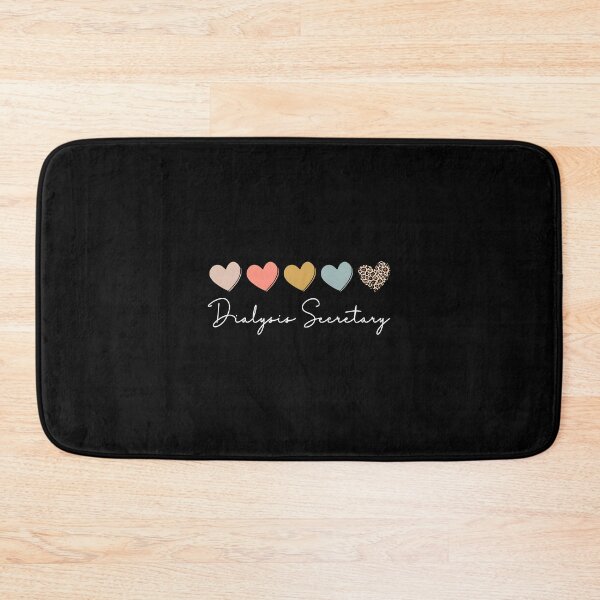Item preview, Dialysis Secretary Hearts Leopard Print Medical Support designed and sold by machigqyan80891.
