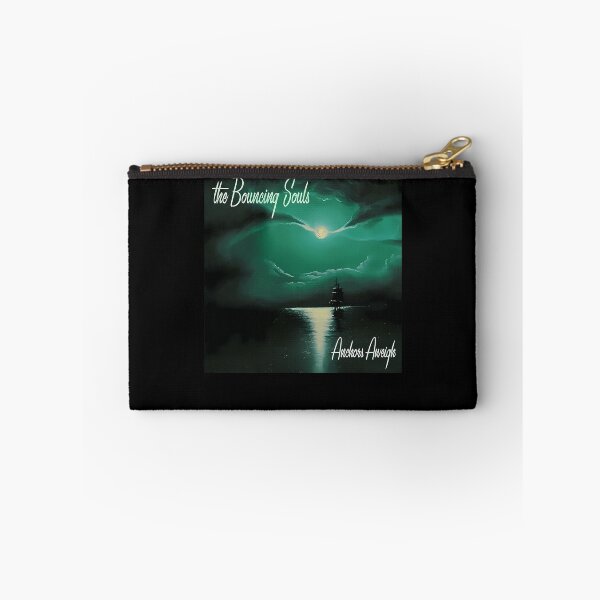 Item preview, Sailing Ship Ocean Night Moonlight Emerald Glow designed and sold by Sakan.