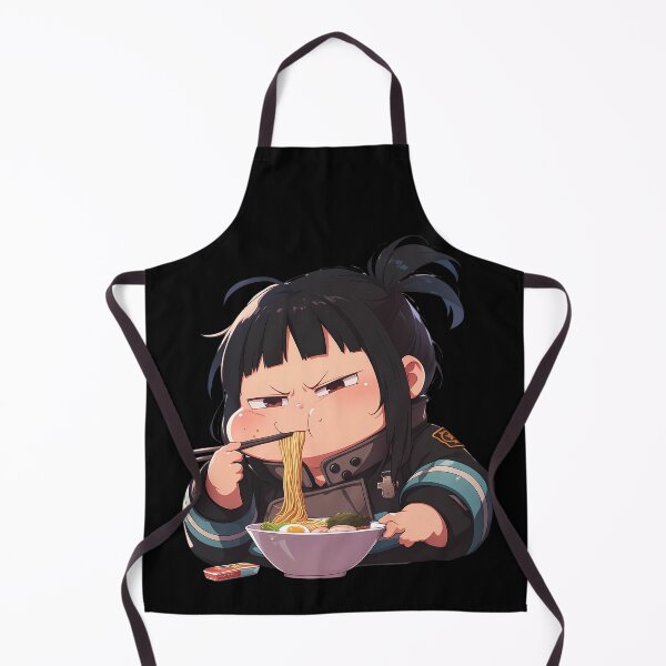 Item preview, Oze Maki Fire Force Side Eye Ramen Chibi Mood designed and sold by mildaclairmo.
