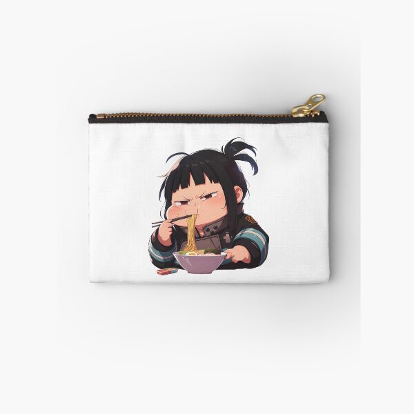 Item preview, Oze Maki Fire Force Side Eye Ramen Chibi Mood designed and sold by mildaclairmo.