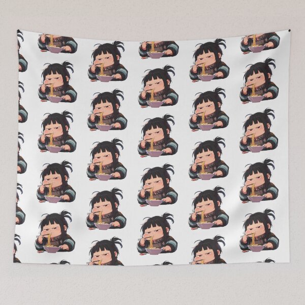 Item preview, Oze Maki Fire Force Side Eye Ramen Chibi Mood designed and sold by mildaclairmo.