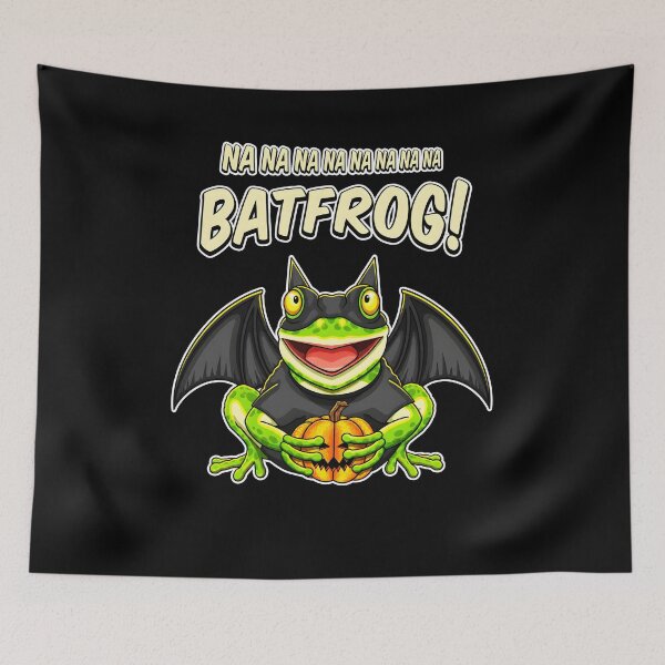 Item preview,  Funny Bat Frog Halloween designed and sold by AmberWild.